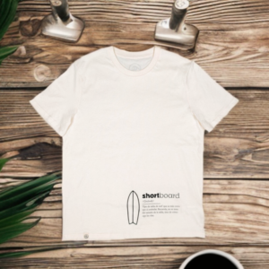 short board t-shirt