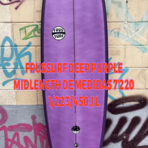 tabla frussurf midlength deep purple 7'2 22 1/2 2 3/2 50,1 l