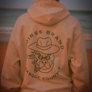 hoodie moirss bone white