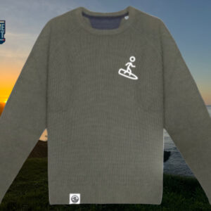 pull brodé mini surfeur